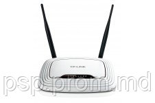 TP-Link TL-WR841ND, Wireless Router 4-port 10/100Mbit, 300Mbps, 2xDetachable Antena - фото 1 - id-p3555396