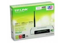 TP-Link TL-MR3220, Wireless 3G Router 4-port 10/100Mbit, 150Mbps, 3G/WAN failover, Detachable Antena, USB 2.0 Port for UMTS/HSPA/EVDO USB modem - фото 1 - id-p3555398