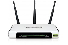 TP-Link TL-WR940N, Wireless Router 4-port 10/100Mbit, 300Mbps, 3xFixed Antena - фото 1 - id-p3555402