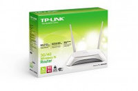TP-Link TL-MR3420, Wireless 3G Router 4-port 10/100Mbit, 300Mbps, 3G/WAN failover, 2xDetachable Antena, USB 2.0 Port for UMTS/HSPA/EVDO USB modem
