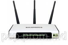 TP-Link TL-WR941ND, Wireless Router 4-port 10/100Mbit, 300Mbps, 3xDetachable Antena - фото 1 - id-p3555405