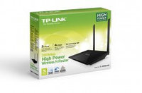 TP-Link TL-WR841HP, High Power Wireless N Router 4-port 10/100Mbit, 300Mbps, 2xDetachable Antenna