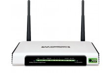 TP-Link TL-WR1042ND, Wireless N Router 4-port 10/100/1000Mbit, 300Mbps/2.4Ghz, 2xDetachable Antena, USB 2.0 - фото 1 - id-p3555408