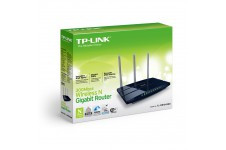 TP-Link TL-WR1043ND, Wireless Gigabit Router 4-port 10/100/1000Mbit, 300Mbps, 3xDetachable Antena - фото 1 - id-p3555409