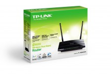 TP-Link TL-WDR3500, DualBand Wireless Router 4-port 10/100Mbit, 300Mbps/2.4GHz/5GHz, Atheros, 1xUSB, 2xDetachable Antena - фото 1 - id-p3555410