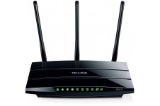 TP-Link TL-WDR4900, DualBand Wireless Gigabit Router 4-port 10/100/1000Mbit, 2.4GHz up to 450Mbps/5GHz up to 450Mbps, 2xUSB, 3xDetachable Antena - фото 1 - id-p3555414