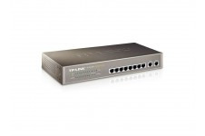 TP-Link TL-SL1210, Switch 8-port 10/100Mbps + 2-port 10/100/1000Mbps, 13" - фото 1 - id-p3555427