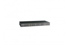 TP-Link TL-SL1226, Switch 24-port 10/100Mbps + 2-port 10/100/1000Mbps, 19" - фото 1 - id-p3555430