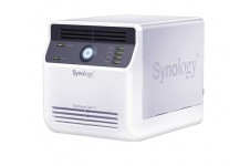 SYNOLOGY DS411J, NVR, 4-bay, support 4x2.5/3.5" HDD SATAII up to 16Tb, CPU 1.2GHz, 128Mb DDR2 RAM, GLAN, USB 2.0 Port X 2, DSM Operating System - фото 1 - id-p3555445
