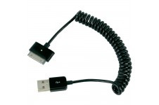 Ansmann USB Cable A->Apple (iPod, iPhone, iPad), data&charging, 1m (1700-0011) - фото 1 - id-p3555447