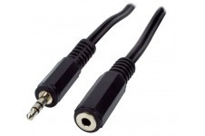 CCSPJ02 Audio Extension Cable 3.5mm Plug(M) -> 3.5mm Jack(F), 1.8m - фото 1 - id-p3555489