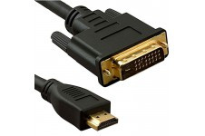 CCHDMI-DVI-08M HDMI->DVI-Cabel, M/M, gold-plated connectors, 7.5m - фото 1 - id-p3555501
