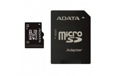 8Gb microSDHC ADATA Class4, w/SD adapter - фото 1 - id-p3555293