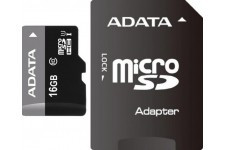 16Gb microSDHC ADATA UHS-I, Class10, w/SD adapter - фото 1 - id-p3555304