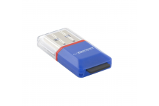 Card reader Esperanza EA134B Micro SDHC, USB 2.0, Blue - фото 1 - id-p3555313