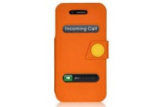 LUXA2 Lille LHA0048-E Case for iPhone4/4S, PU, Orange - фото 1 - id-p3555545