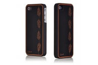 LUXA2 Modica LHA0055 Case for iPhone4/4S, PC, Leaf pattern