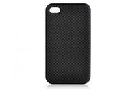 LUXA2 LHA0024 CarbonLeather Case for iPhone4, CarbonFiber + LeatherPaint, Black