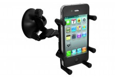 LUXA2 H5 LH0008 CarMount for iPhone3G/3GS/4/4S&iPodClassic/Touch, Rotatable, Aluminum, Black - фото 1 - id-p3555549