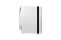 LUXA2 PA4 LHA0019-A LeatherStand Case for iPad/iPad2, Leather, White