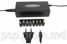 Manta MM-99 Hyperion Universal Notebooks/USB Power adapter, AC, Output 12-24V & USB 5V, 90W - фото 1 - id-p3555605