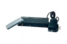 EHSW-U400 Switch 4in x 1out HDMI, w/Remote Control + Intelligent Switcher + Amplifier - фото 1 - id-p3555612