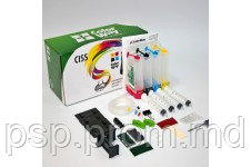 CISS ColorWay CN-IP4200 BK/BKphoto/C/M/Y, Canon iP4200/4300/4500/5200/5300/5500/MP610, MX850 (w/Ink, w/Cartridge+Chip) - фото 1 - id-p3555856
