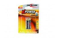 Battery Ansmann AAA, (LR03), 1.5V X-Power Alcaline (5015603) 2 pack