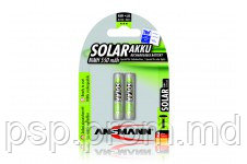 Battery Ansmann AAA, (HR03), 1.2V/550mAH SOLAR (1311-0001) 2 pack - фото 1 - id-p3555901