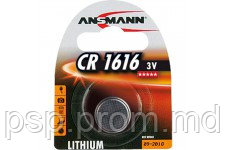 Battery Ansmann CR1616 3V Lithium Cell - фото 1 - id-p3555927
