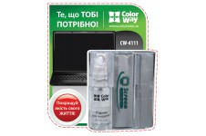ColorWay CW-4111 LCD Screen Compact Cleaning Kit (Spray + Microfiber Cloth) - фото 1 - id-p3555776