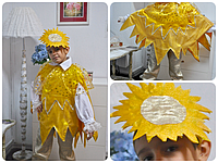 Costum de Soare, Raza /Костюм Солнцa, Луч, Огонь