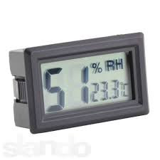 Электронный гигрометр термометр встраиваемый для инкубаторов (психрометр) - фото 1 - id-p646477