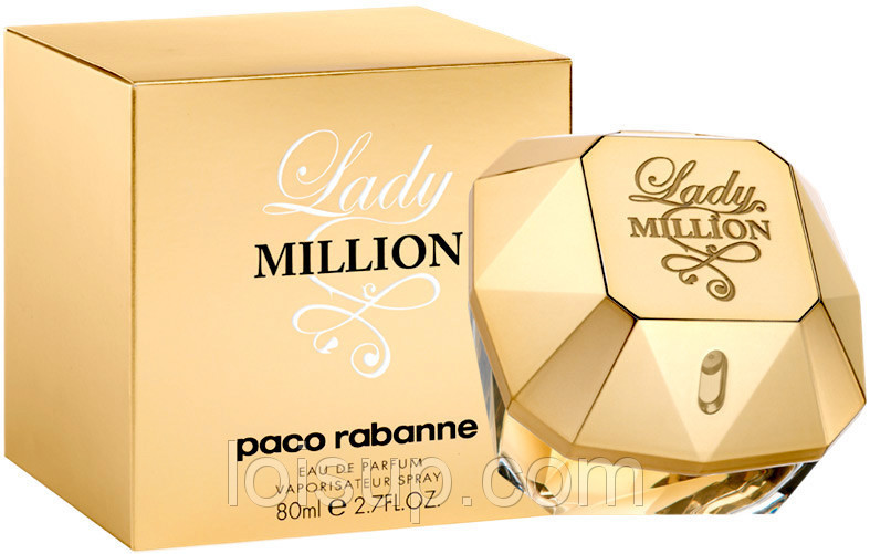 Paco Rabanne Lady Million - Женская парфюмированная вода - фото 1 - id-p2858712