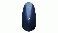 Гель лак № 2 (темно фиолетовый с перламутром) 7 мл.