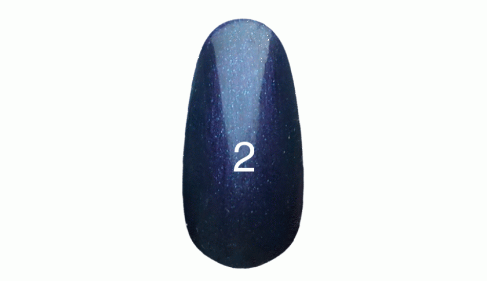Гель лак № 2 (темно фиолетовый с перламутром) 7 мл. - фото 1 - id-p3499905