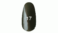Гель лак № 17 (темно-ореховый с микроблеском) 7 мл.
