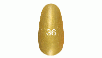 Гель лак № 36 (классический золотой, с перламутром) 7 мл.