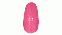 Гель лак № 41 (классический розовый, с перламутром) 7 мл.