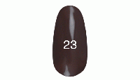 Гель лак № 23 (светло-ореховый коричневый, эмаль) 12 мл.