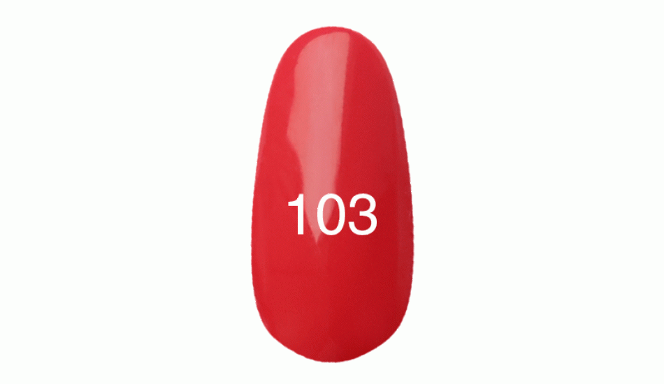 Гель лак № 103 (красно-коралловый) 12 мл. - фото 1 - id-p3500079