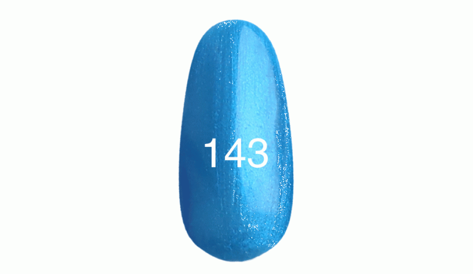 Гель лак № 143 (синий с перламутром) 12мл. - фото 1 - id-p3500099