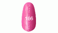 Гель лак № 166 (ярко-розовый с перламутром) 12 мл.