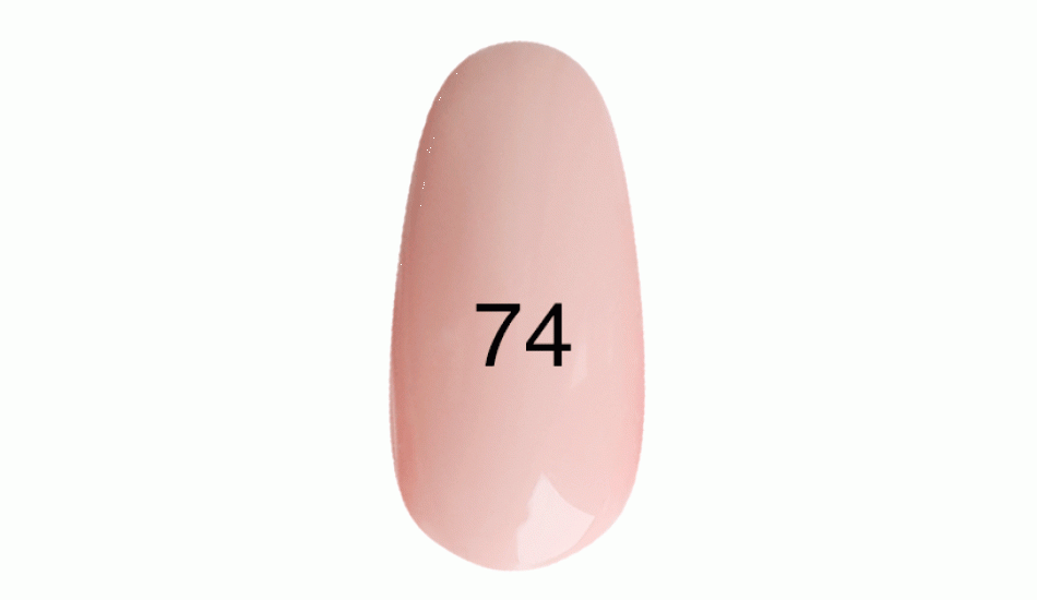 Гель лак № 74 (персиково-розовый,плотный) 7 мл. - фото 1 - id-p3499936