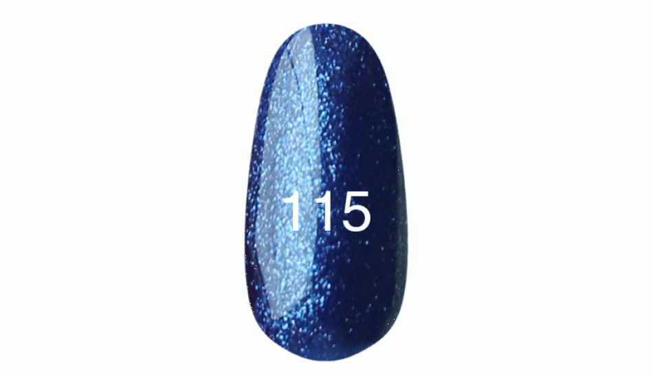 Гель лак № 115 (синий с плотным блеском) 7 мл. - фото 1 - id-p3499956