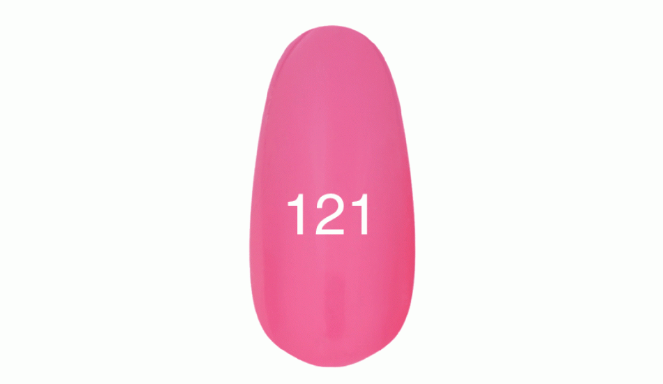 Гель лак № 121 (насыщенно-розовый) 7 мл. - фото 1 - id-p3499959