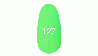 Гель лак № 127 (неоновый зеленый) 7 мл.