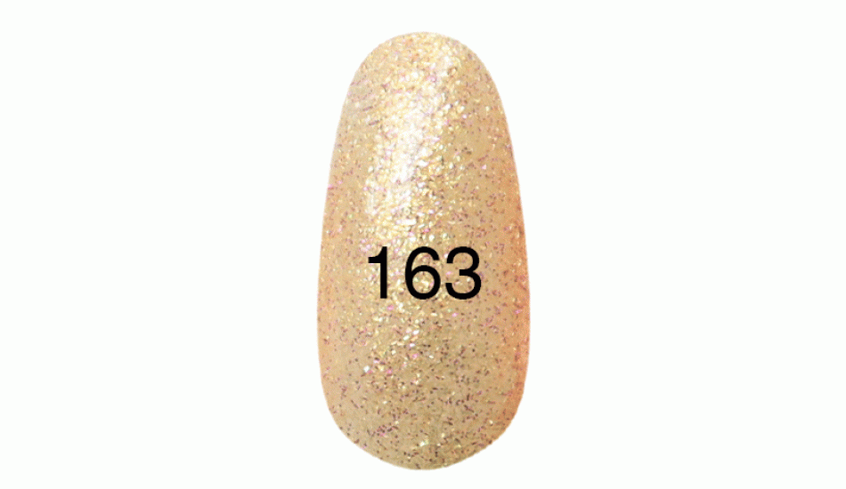 Гель лак № 163 (золотой перламутр с пурпурными блестками) 7 мл. - фото 1 - id-p3499979