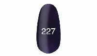 Гель лак № 227 Темный индиго (Стеклянный насыщенный)