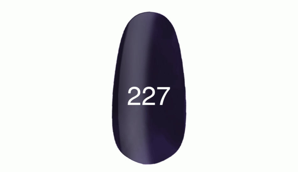 Гель лак № 227 Темный индиго (Стеклянный насыщенный) - фото 1 - id-p3500010